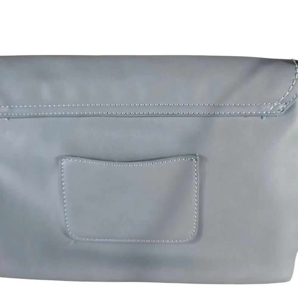Kaari Blue Elegant Gray Crossbody Bag